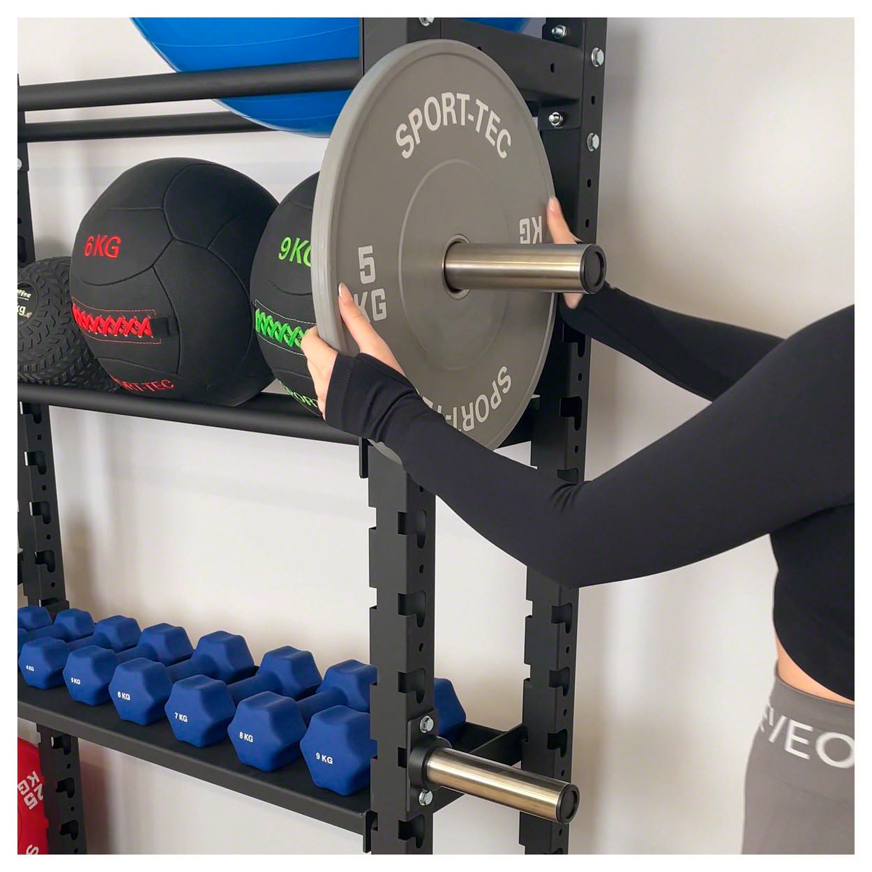 Sport-Tec Scheibenhalter für Multi Storage Rack, 4er Set