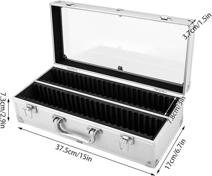 Caja para Monedas de Aluminio para 50 Monedas Universal miniatura 2