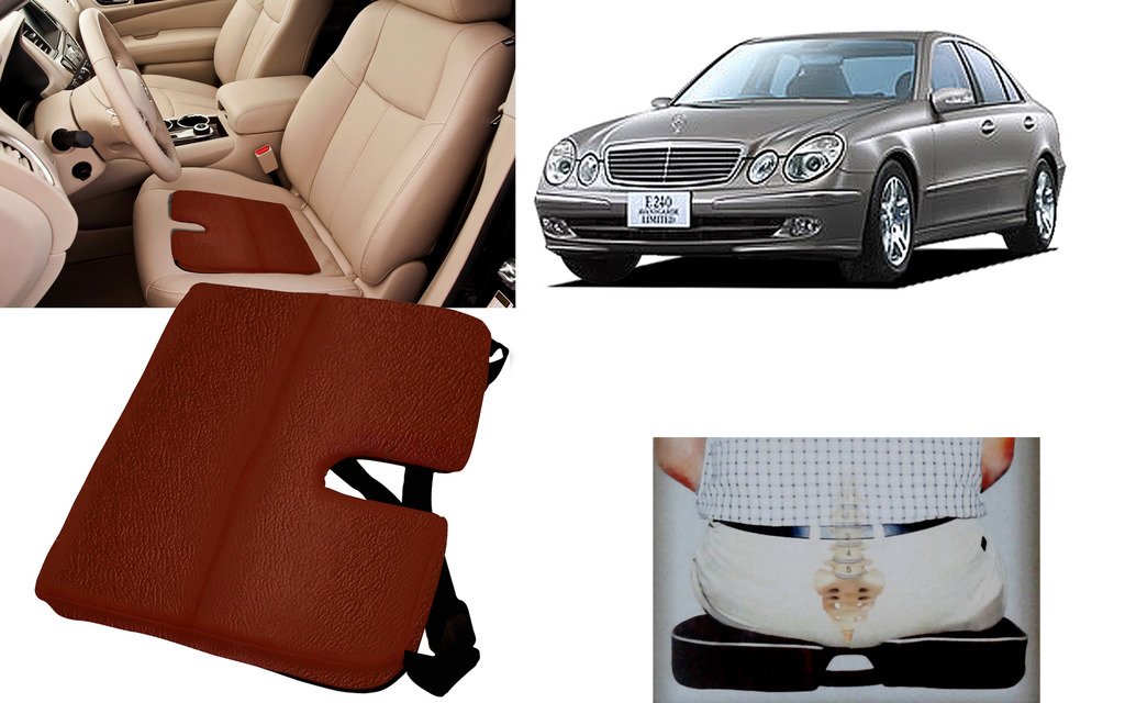 Auto Pearl Car Seat Rest Cushion Cola Compatible with- E240