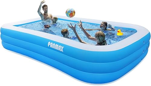 Piscina inflable para adultos y niños piscina familiar de tamaño completo piscina inflable para exteriores jardín patio trasero fiesta de agua de