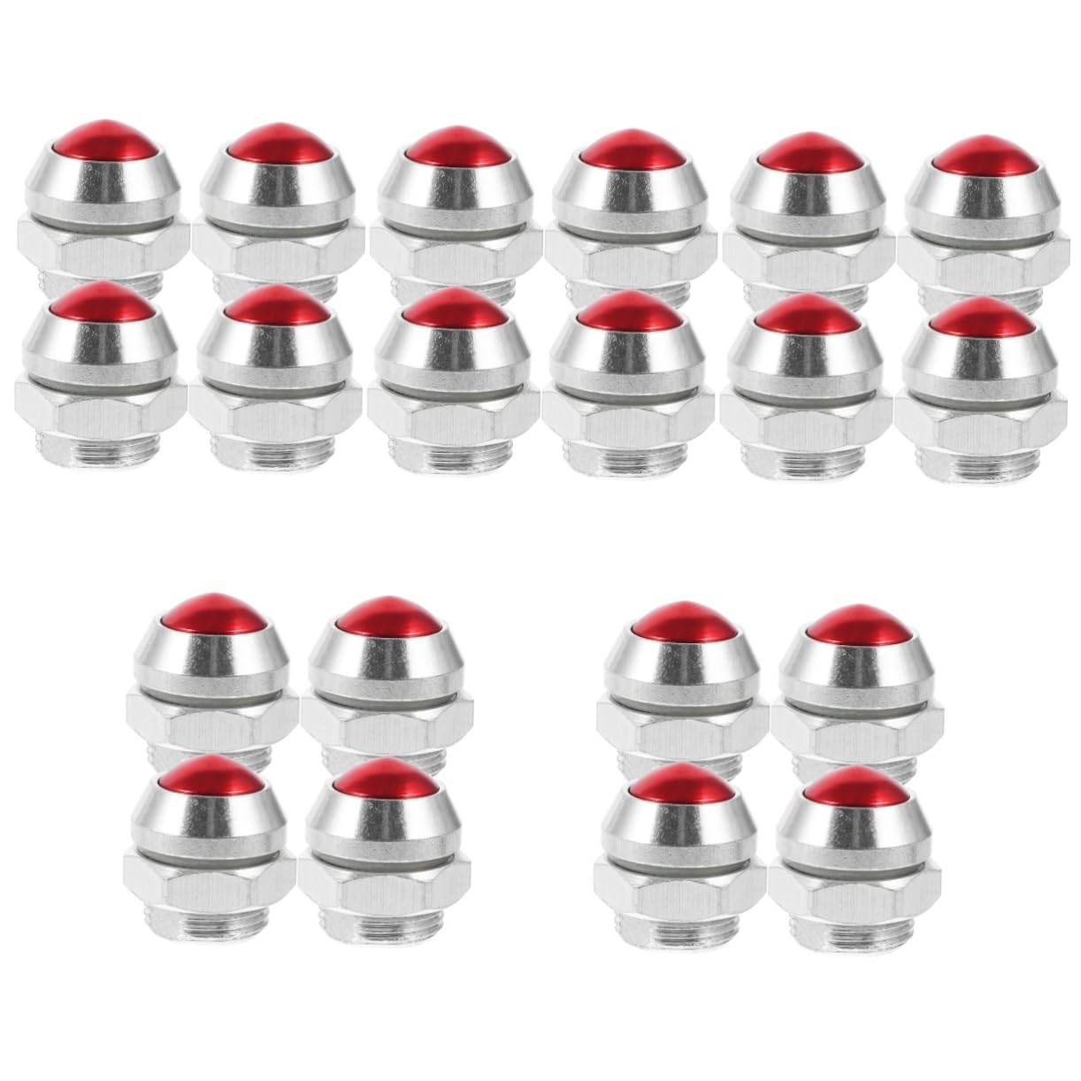 DOITOOL 20 Piezas Valvula de Seguridad de Olla a presion repuestos Olla Express repuestos para válvula de Flotador de reemplazable Sello Metal