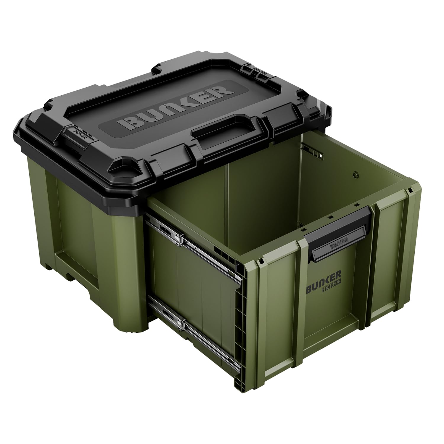 BUNKER Load-Up Stacking 1 Drawer Tool Box, 570mm - 29434