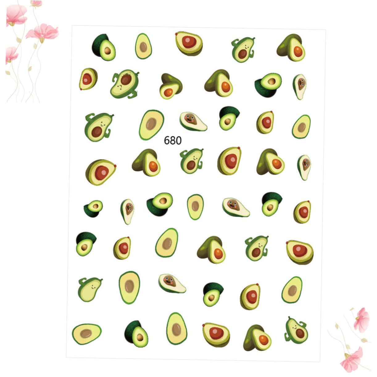 3 Set Adesivi Per Unghie Design Stickers Per Decorazioni Manicure Femminili Per Ragazze Stili multipli Facile Applicazione E Design Unico Per Occasione 12 Fogli*3