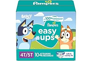 Pampers Easy Ups Potty Training Pants: The Ultimate Companion for Your Little...