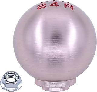 Applianpar Aluminum Round Ball Gear Stick Shift Shifter Lever Knob