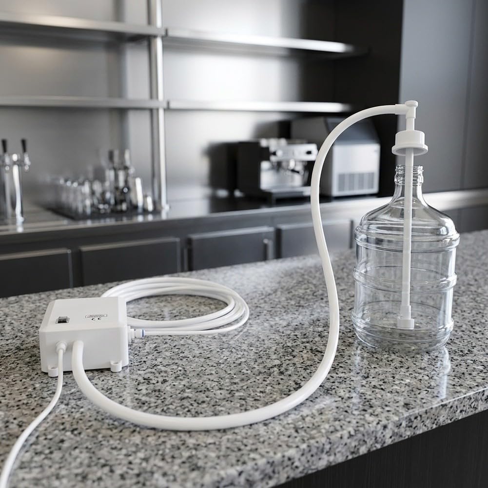 Distributore d'acqua per pompa, 30 W, 60 psi, per bottiglie da 5 galloni