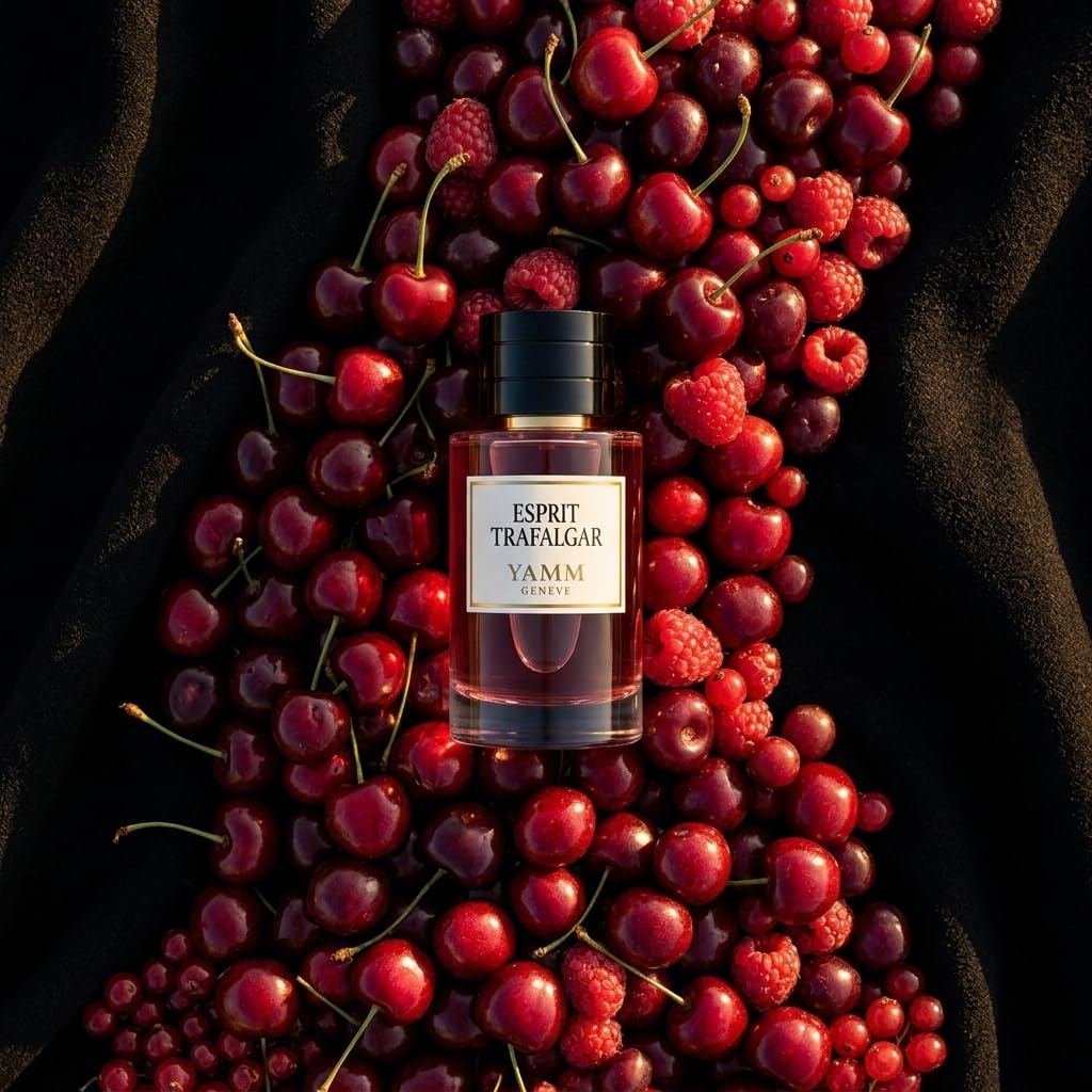 Esprit Trafalgar | Extrait de Parfum 50 ml | Unisex Parfum für Damen & Herren | Kirsche, Rosen & Rote Früchte | Fruchtig, Floral & Elegant | Luxus & Langanhaltend