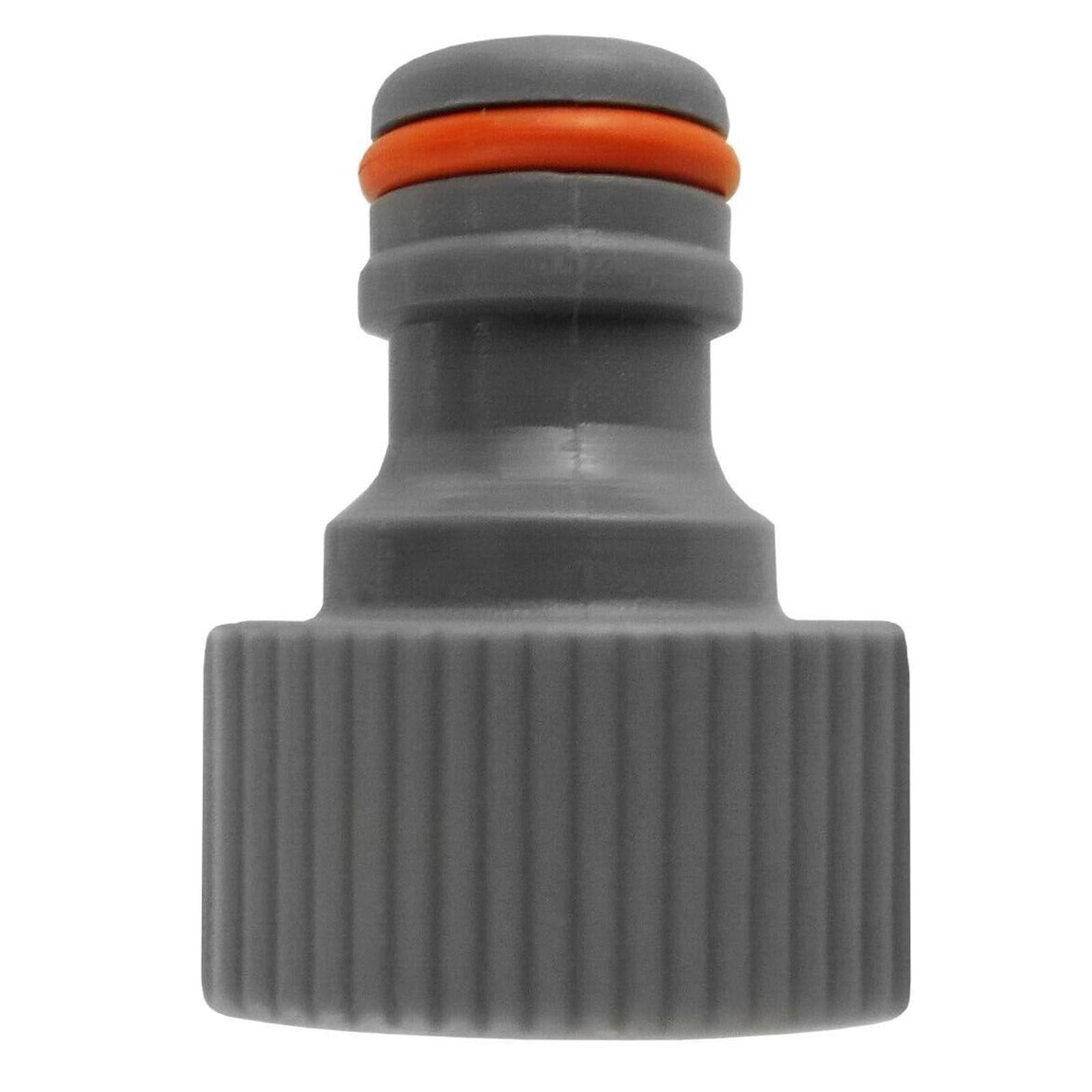 Garden Hose All Connectors Fittings Universal Standard Hozelock Valves Male Female Compatible White (Tap Connector (3/4"))