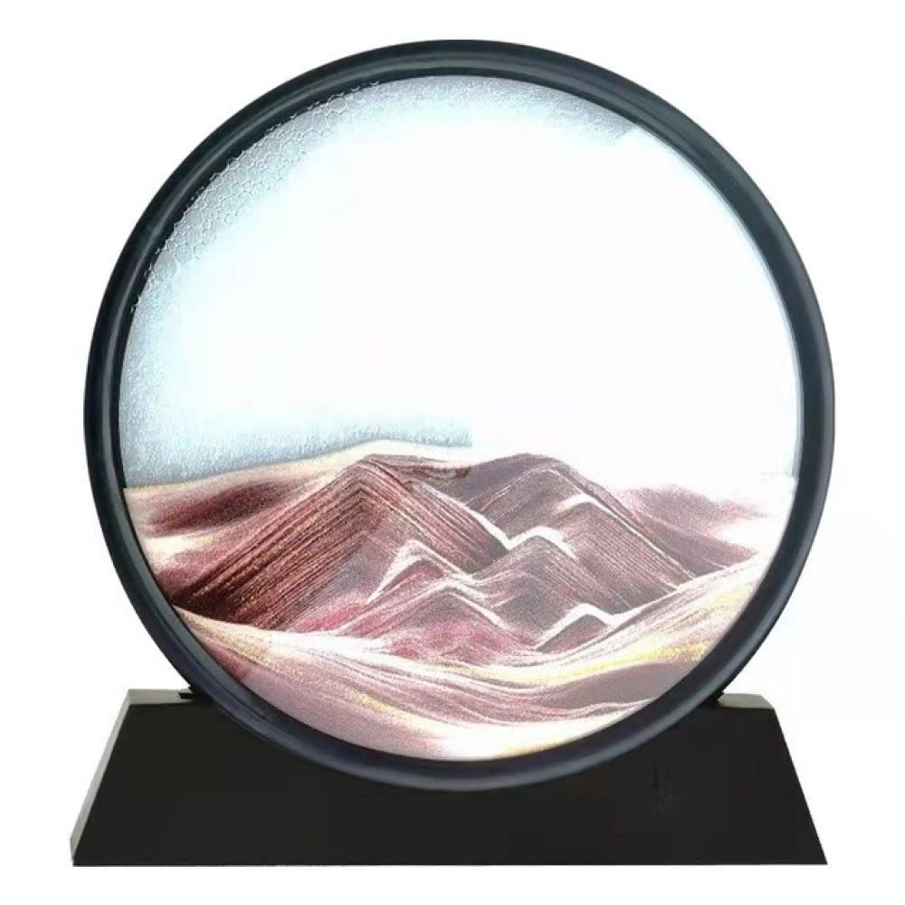 Art déco sable Youther cadeau original cadre verre mouvant 3D