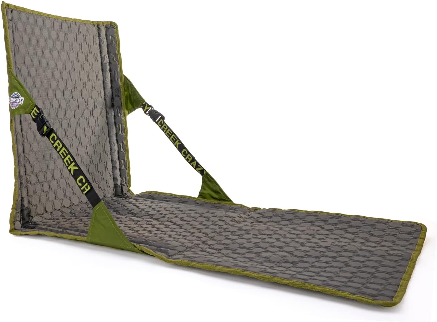 Crazy Creek HEX 2.0 PowerLounger for Day Hiking & Backpacking Trips, 250 LBS Weight Capacity, Adjustable Straps, Compact Design, Water-Resistant