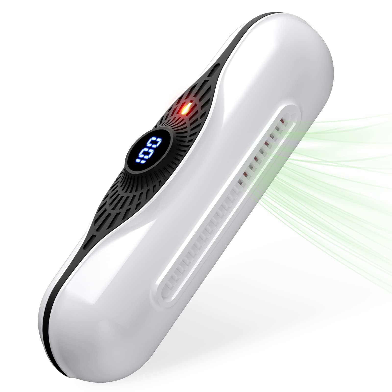 KASTWAVEPortable USB Fridge Deodorizer - Eco-Friendly Odor Eliminator with 3 Modes for Refrigerators, Closets, Pets & Cars - Replaces Baking Soda & Charcoal Bags