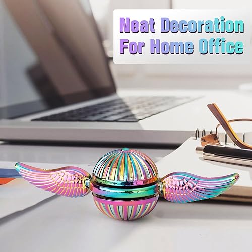 Miniatura 3 de Rainbow Sphere Fidget Spinner Juguetes para niños de 4 a 12 años, EDC Mejora el enfoque, coloridos juguetes giratorios con alas regalos de Navidad y