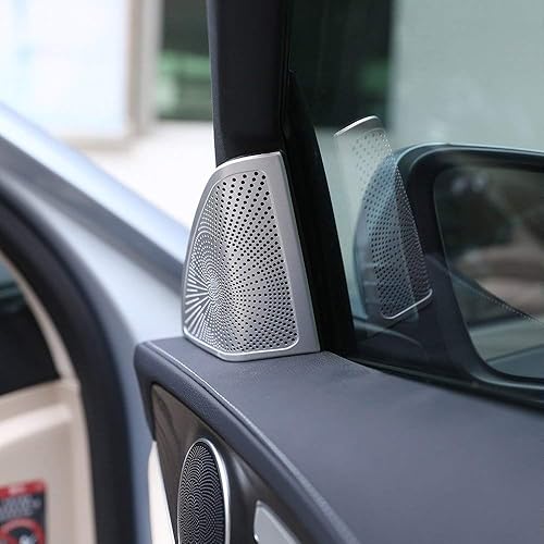 Miniatura 5 de YIWANG ABS cromo parachoques delantero placa marco ajuste 3 unids para Mercedes Benz E clase W213 2016-2019 auto accesorios