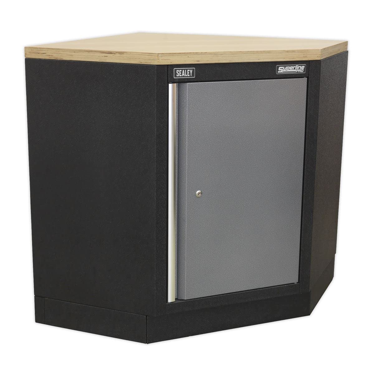 Modular Corner Floor Cabinet 680mm, Garage Storage Cupboard, Sealey APMS60 B