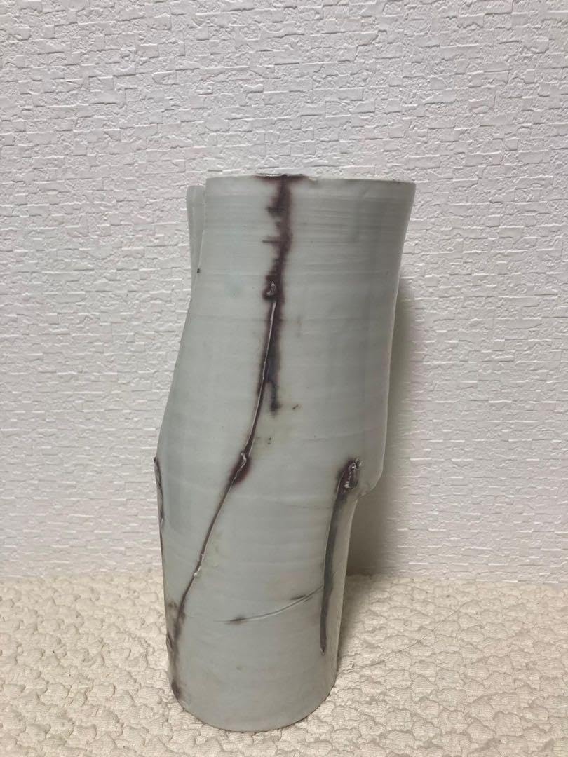 マルタ　作　清水焼　花瓶　うつわやあか音 Amazon.co.jp: マルタ 作 清水焼 花瓶 うつわやあか音 花器