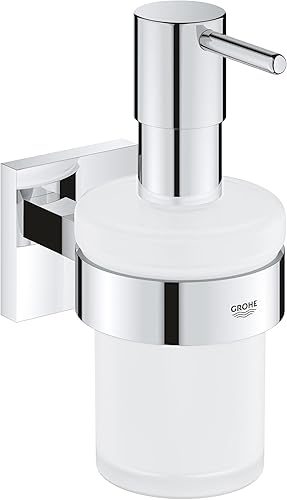 GROHE 41098000 Dispensador de jabón con soporte, cromado