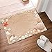 Produktbild cdhbh Strand Muscheln Conch Seestern Bad Teppiche rutschhemmend Fußmatte Boden Eingänge Outdoor Innen vorne Fußmatte Kinder Badematte 39,9 x 59,9 cm Badezimmer Zubehör
