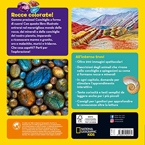 Il Primo Grande Libro Di Rocce, Minerali E Conchiglie. Ediz. A Colori - 2