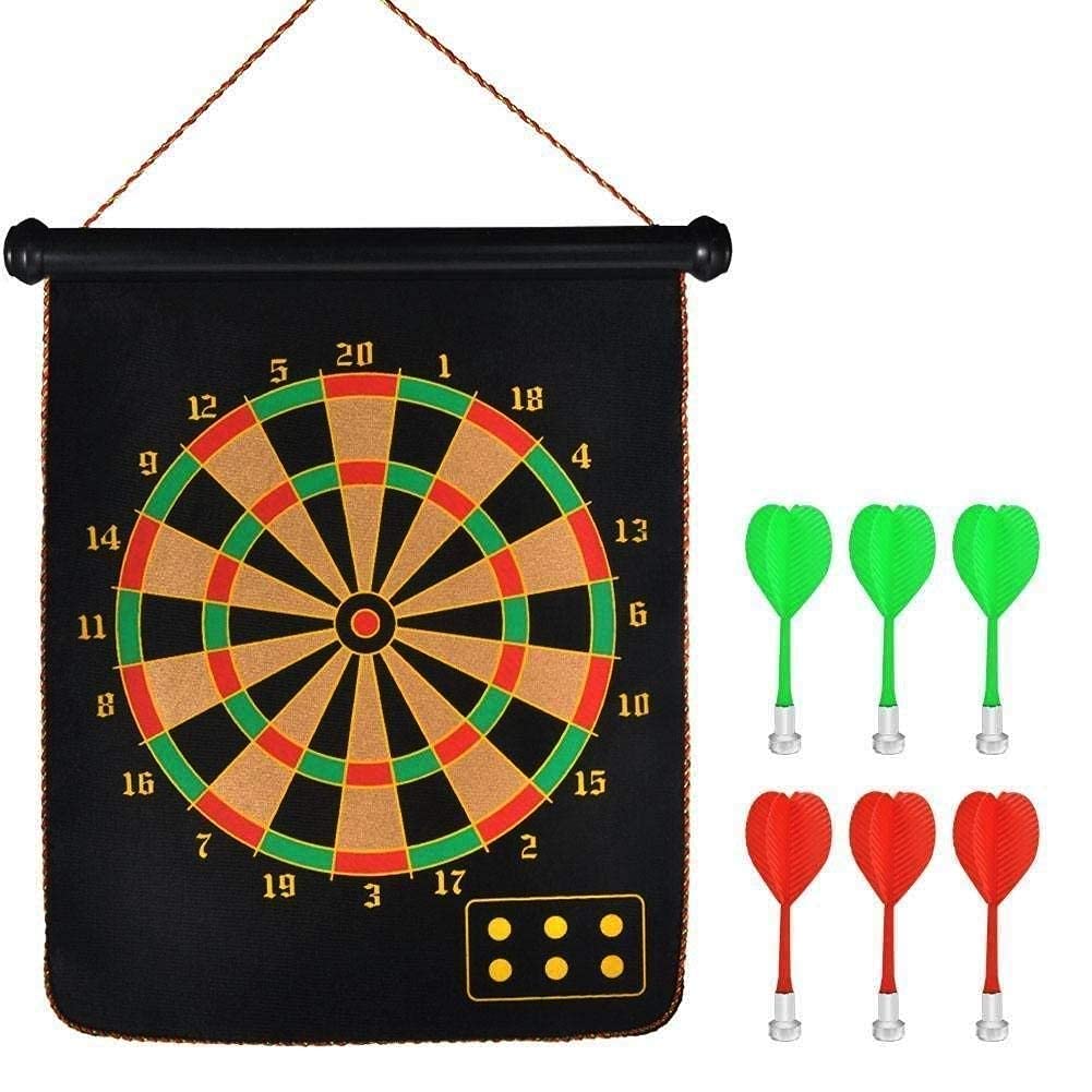 ArrowMax Magnet Dart Board Game for Kids,Double Sided Magnet Dart Board with Darts (Multicolor) (15) (B0B5DWYYJZ) Amazon Price History, Amazon Price Tracker