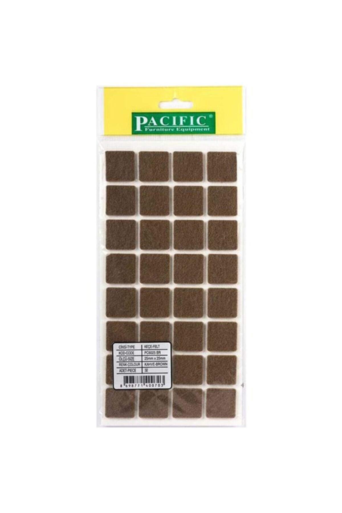 Masa Sandalye Keçesi 25X25 mm Kare