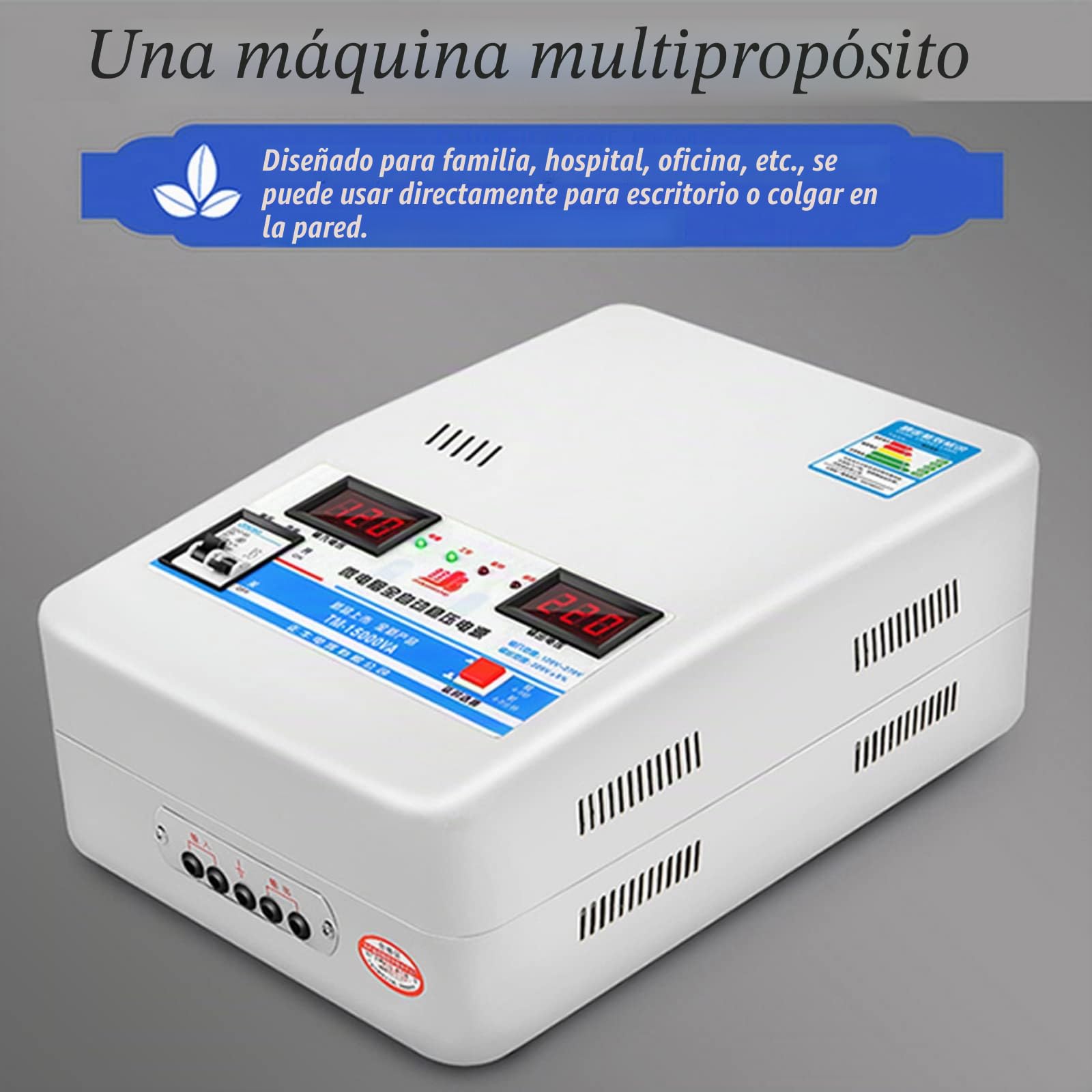 Regulador de voltaje automático 220v 15000/6800va hogar ultra bajo estabilizador estabilizador alimentación Estabilizador