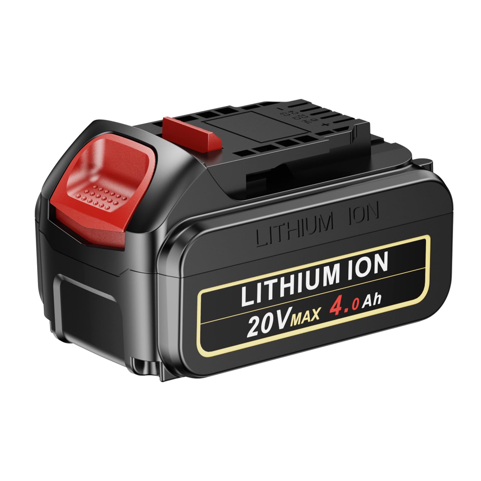 20V 4.0Ah Akku für DeWalt XR, ASUNCELL Li-Ion Ersatzakku für DCB204 DCB206 DCB180 DCB181 DCB182 DCB184 DCB201 Serie kompatibel mit DeWalt 18V/20V Akku-Werkzeuge