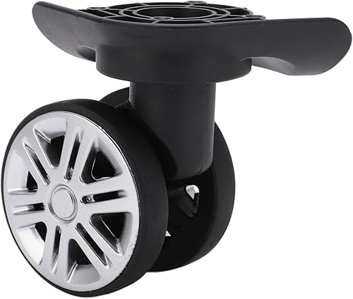 Miniatura 8 de Reemplazo de ruedas de equipaje giratorias, 360 ruedas giratorias para maleta, rueda silenciosa, izquierda y derecha, rueda de rodamiento de doble