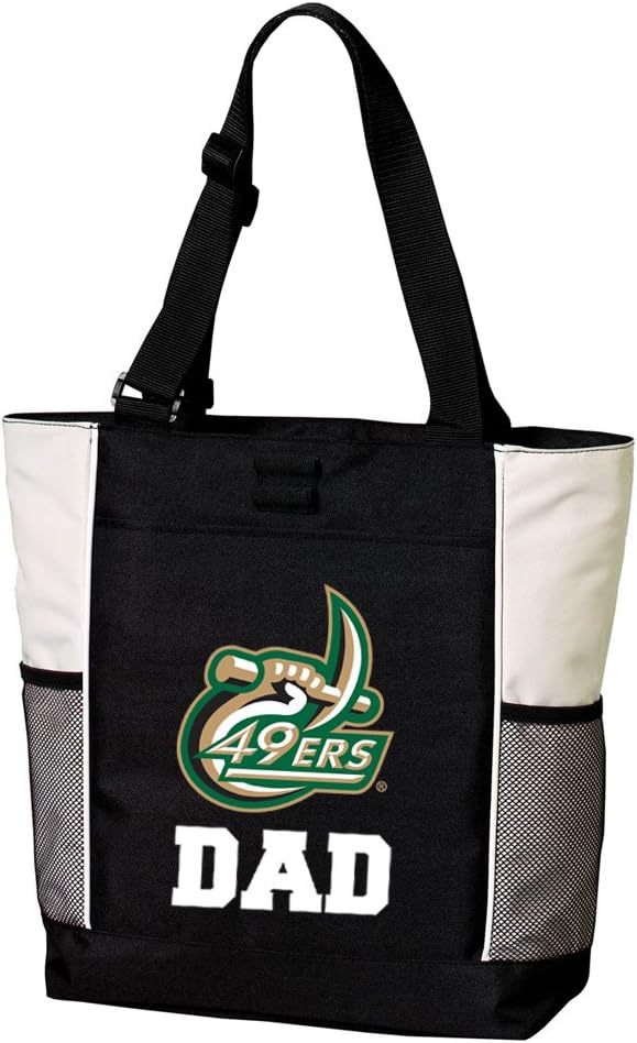 Broad Bay UNCC Dad Tote Bags UNC Charlotte Dad Totes Beach Pool Or Travel