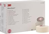 Vista 1 de Direct Collection 3M Microfoam Surgical Tape 1" x 5 1/2 yd, Stretched Box of 12