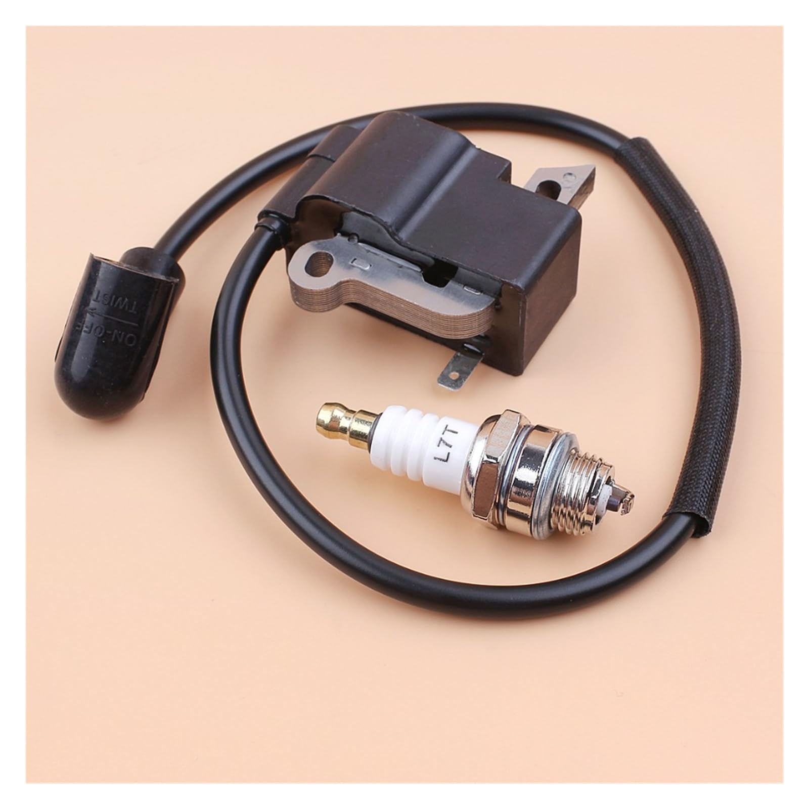 Kit de bujía de módulo Magneto de bobina de encendido for motosierra Stihl MS441 MS 441 1138 400 1300, piezas de Motor de motosierra