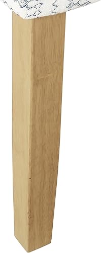 Miniatura 9 de HomePop Parsons - Silla de comedor clásica, franja de granja azul (juego de 2) Rayas azules de granja,Raya gris paloma (juego de 2),Gris ceniza