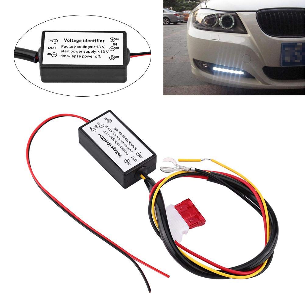 Kontroler DRL Auto Car LED światła do jazdy dziennej kontroler ściemniacz włącznik/wyłącznik światła do jazdy dziennej ściemniacz uprzęży przekaźnika