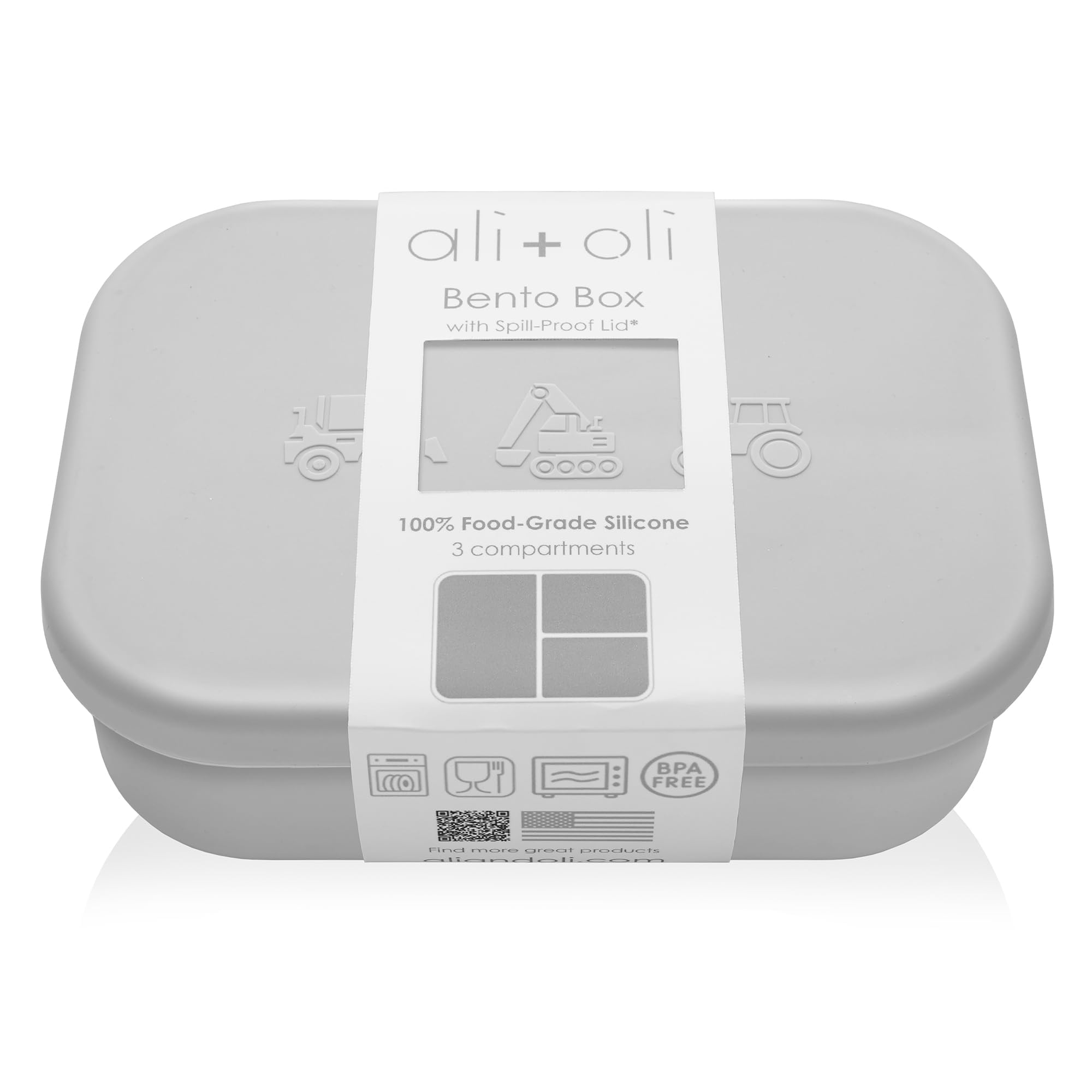 Ali+Oli Silicone Bento Box Construction