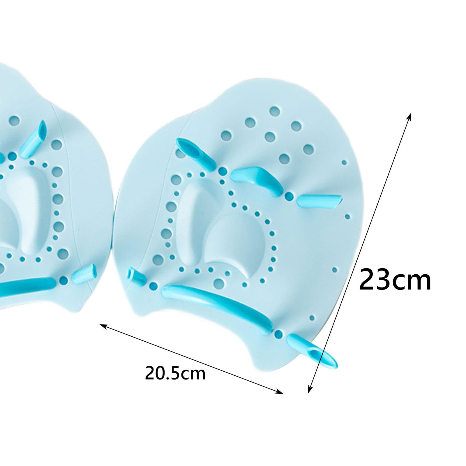 Attrezzatura Nuoto Regolabile Palette Da Nuoto Con Cinghie Regolabili Per Allenamento Stile Libero E