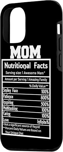 Miniatura 2 de iPhone 13 Pro Funny Mom Datos nutricionales Increíble caso impresionante
