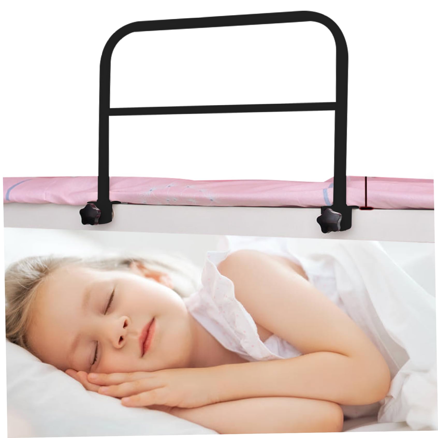 Barandillas de cama para adultos mayores Barras de seguridad ajustables para guardia de cama 18.1x11.8 pulgadas para personas mayores Prevención de caídas Soporte de cabecera para el hogar Hospi