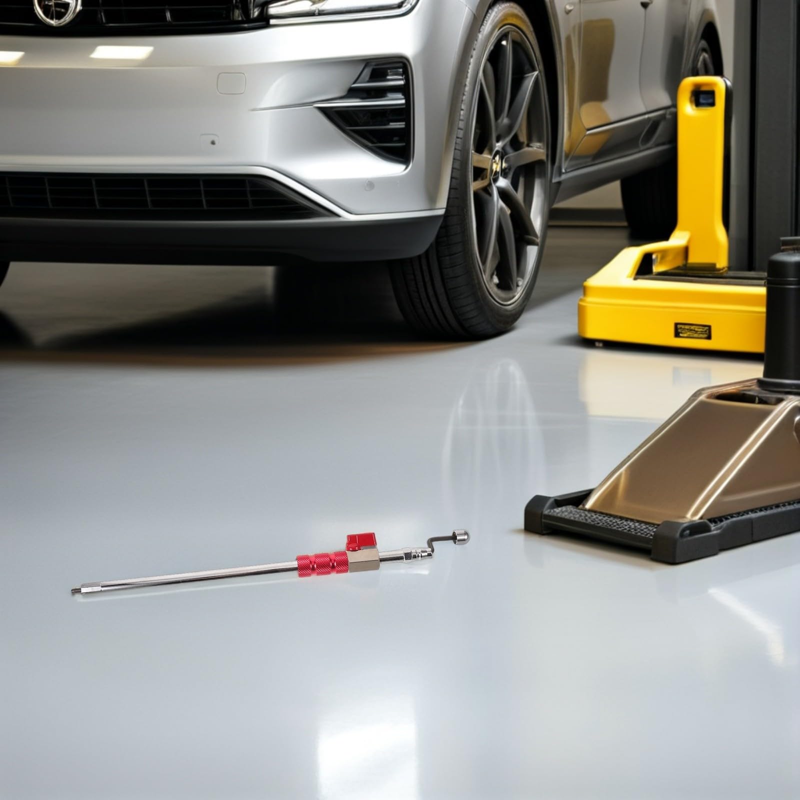 BETOOKY Inflador de Ruedas para Coche y Vehículo de Carga con Inflado Rápido y Precisión a Prueba de Fugas, Fabricado en Acero para Aventuras al Aire Libre y Reparaciones de Emergencia