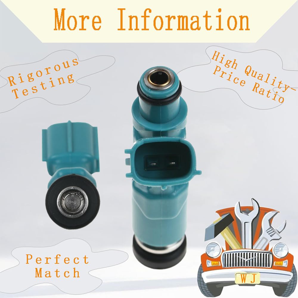 Amazon.com: Fuel Injectors (4PCS) Compatible with TOYOTA YARIS
