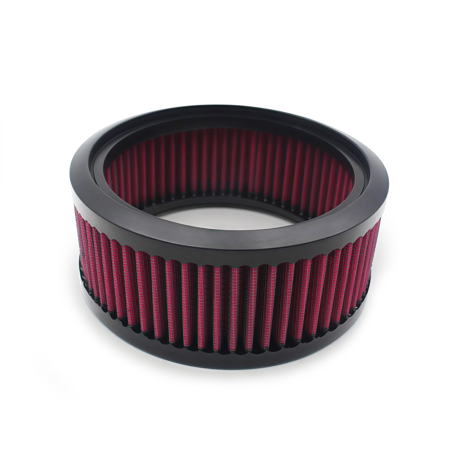 filtr wlotu powietrza motocykl Akcesoria motocyklowe Środek do czyszczenia filtra powietrza Czerwony zamienny element wlotowy Uniwersalny do Harley Cafe Racer Bobber Custom