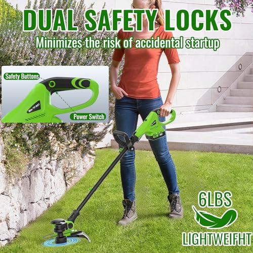 Battery Powered Grass Trimmer