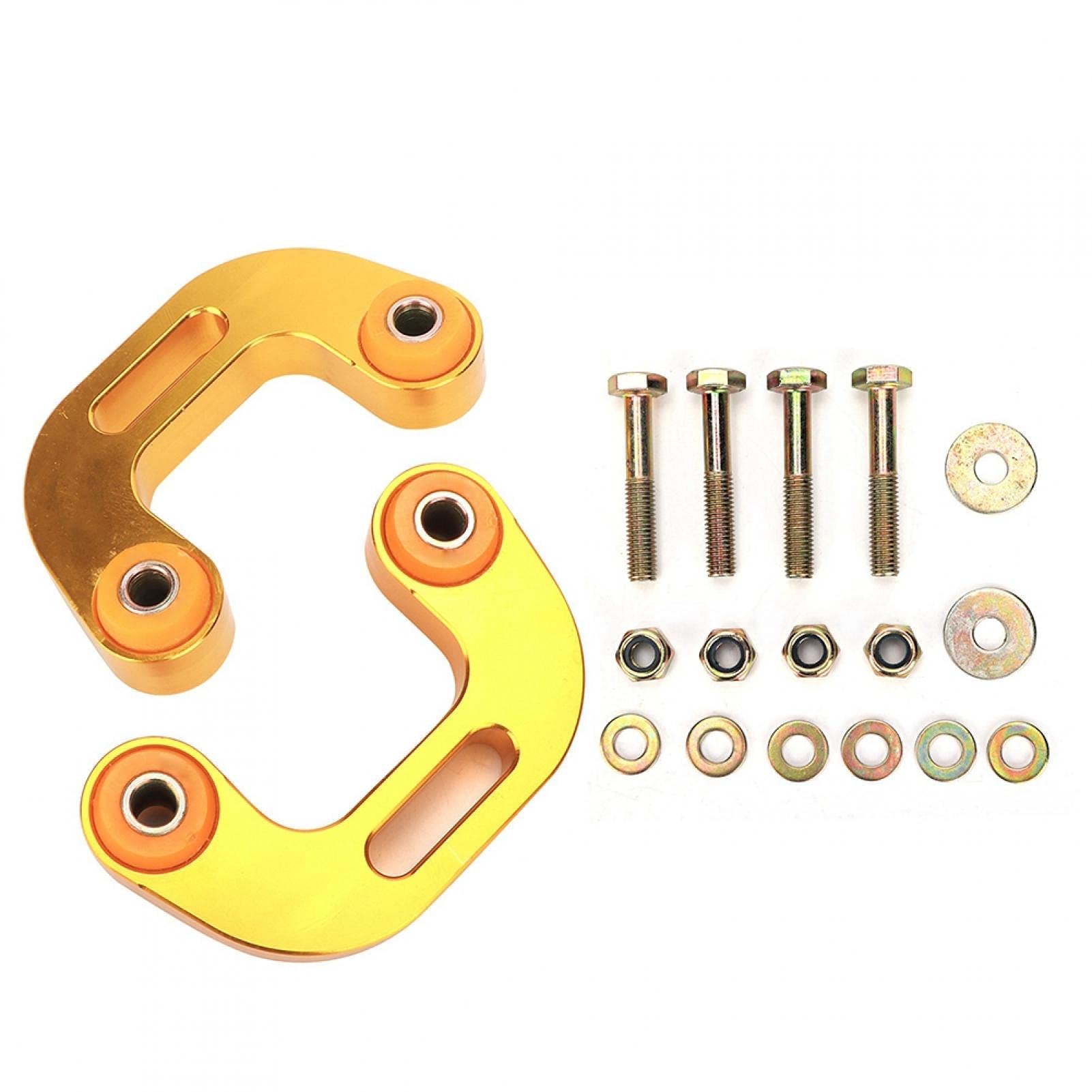 Hinten Swaybar, 2Pcs Aluminium Hinten Sway Stabilizer Bar End Link Fit für Subaru Impreza WRX 2002-2007 SBEL SBR 0207 GD
