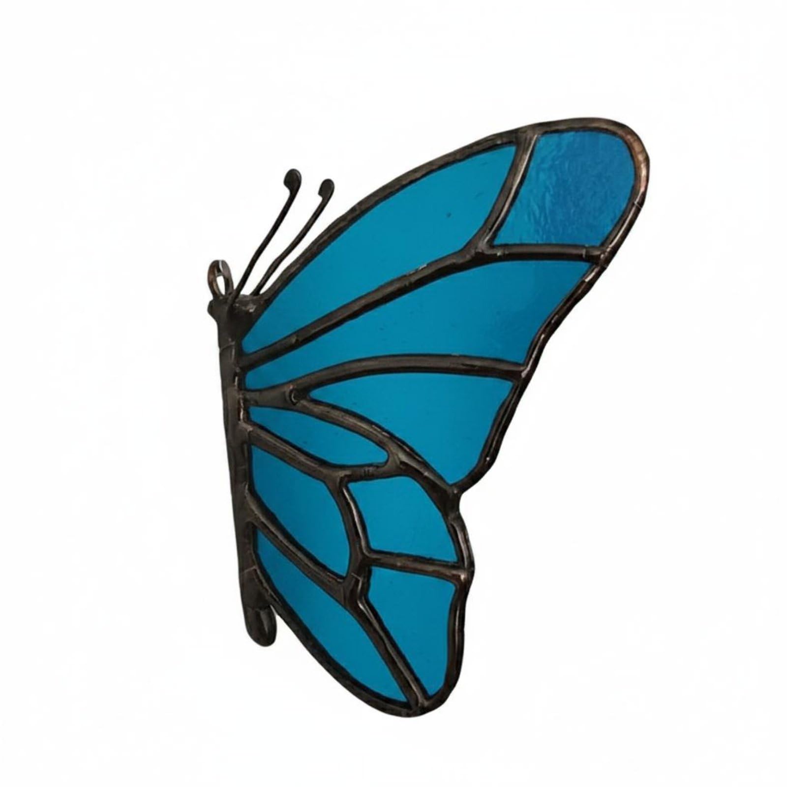 Enakshi® Vibrant Colors Butterfly Wall Decor Light-Transmitting 3D Butterfly Wall Art House Decoration for Children, Living Room, Bedroom, Nursery, Hallway, Blue|Pottery & Glass-image-42