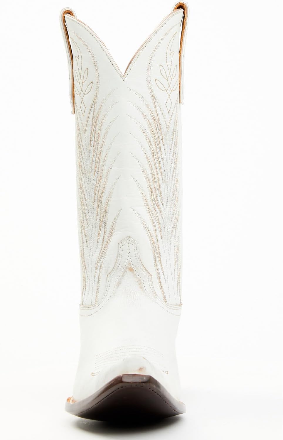 Old Gringo Women's Emmer Vintage Embroidered Tall Western Leather Boot Snip Toe White 7 M