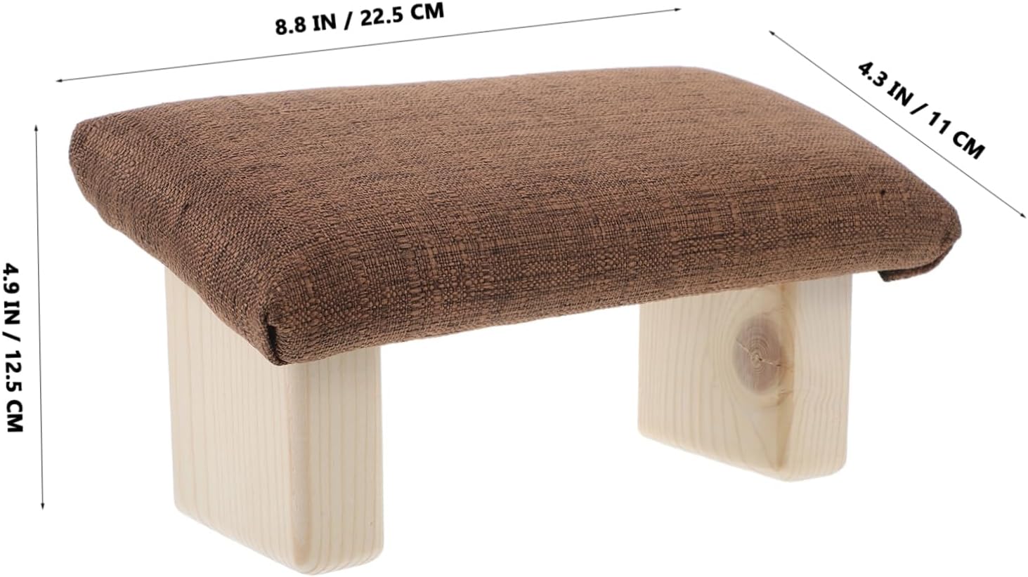 BESPORTBLE Ergonomic Wooden Kneeling Stool for Office Home Comfortable Posture Support for Reading Prayer and Long Hours of Work Enhances Focus and Reduces Back Pain