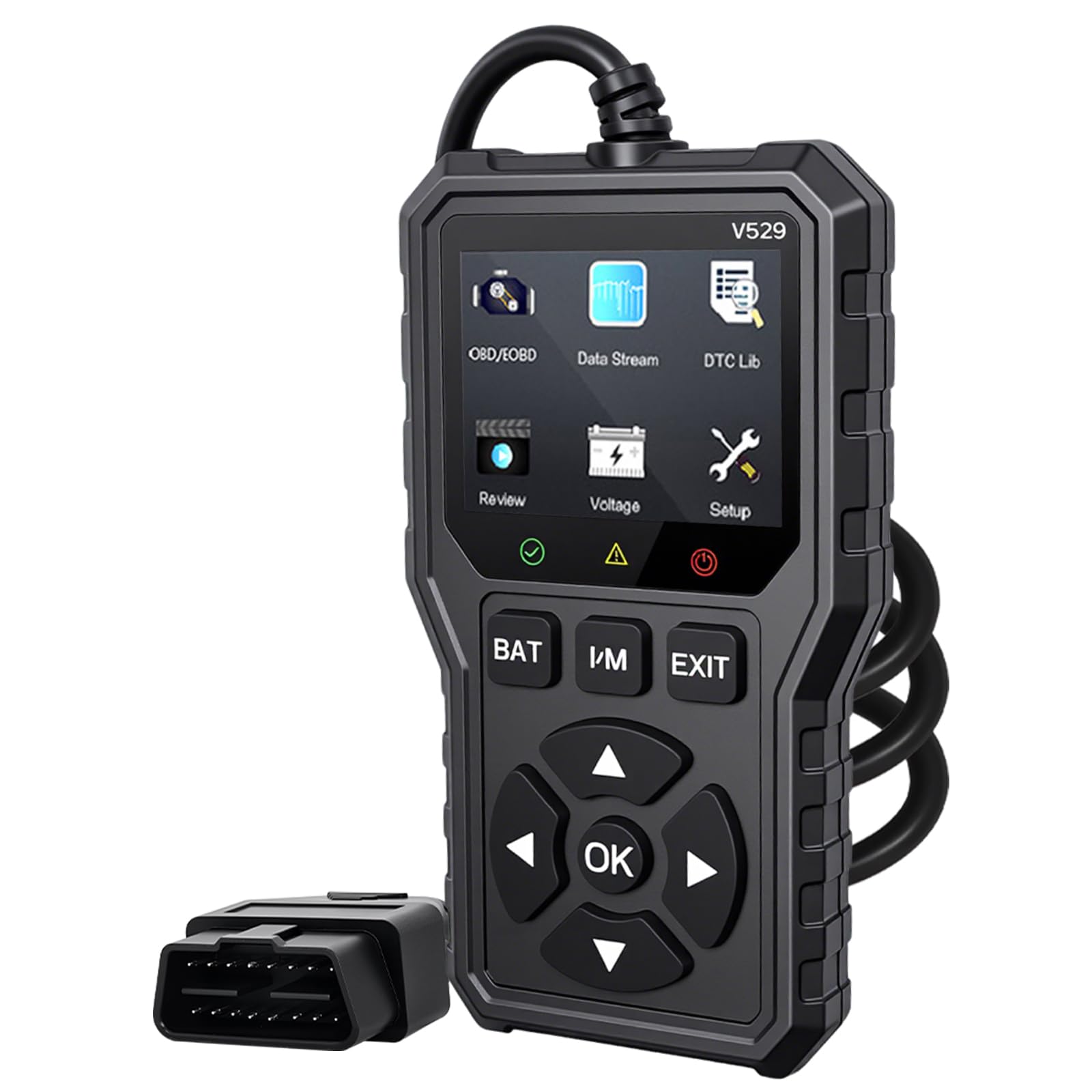 OBD2 Auto Diagnostica OBD2 Diagnosi Scanner,Diagnosi Auto Professionale in Italiano,Lettore Errore Motore Auto con Funzioni-OBD2 per Audi BMW Tutti i Veicoli