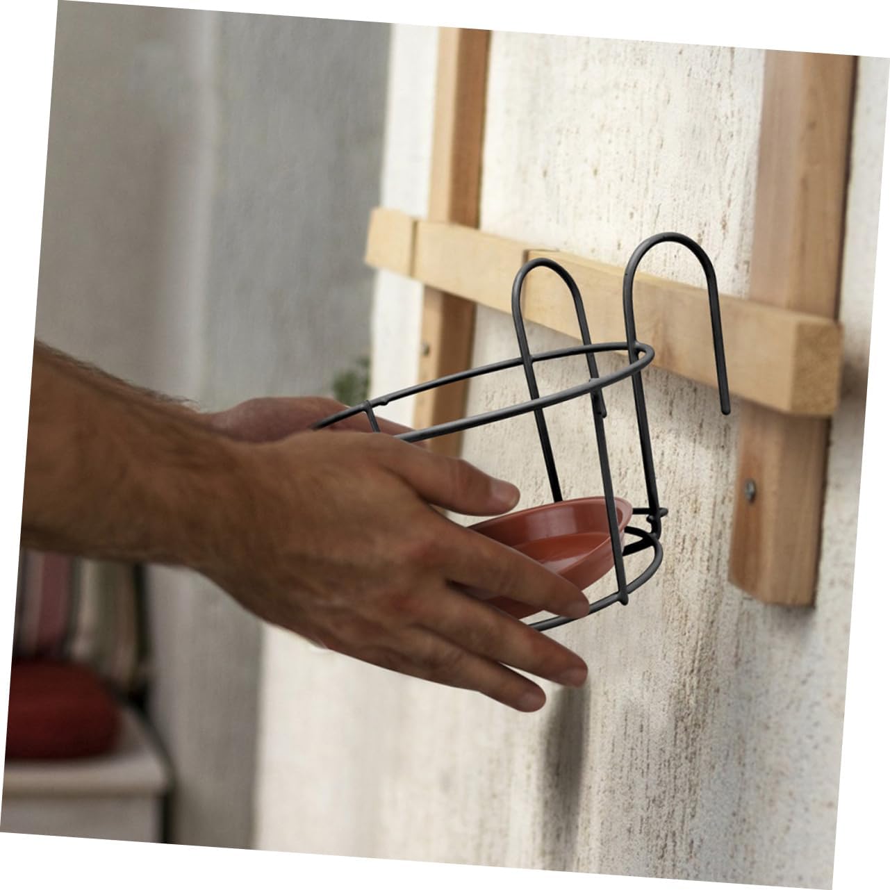 3 Sets Durable Iron Hanging Plant Racks for Flowerpots Stylish Decor for Balcony Windowsill and Garden Strong Support present for Plant Lovers