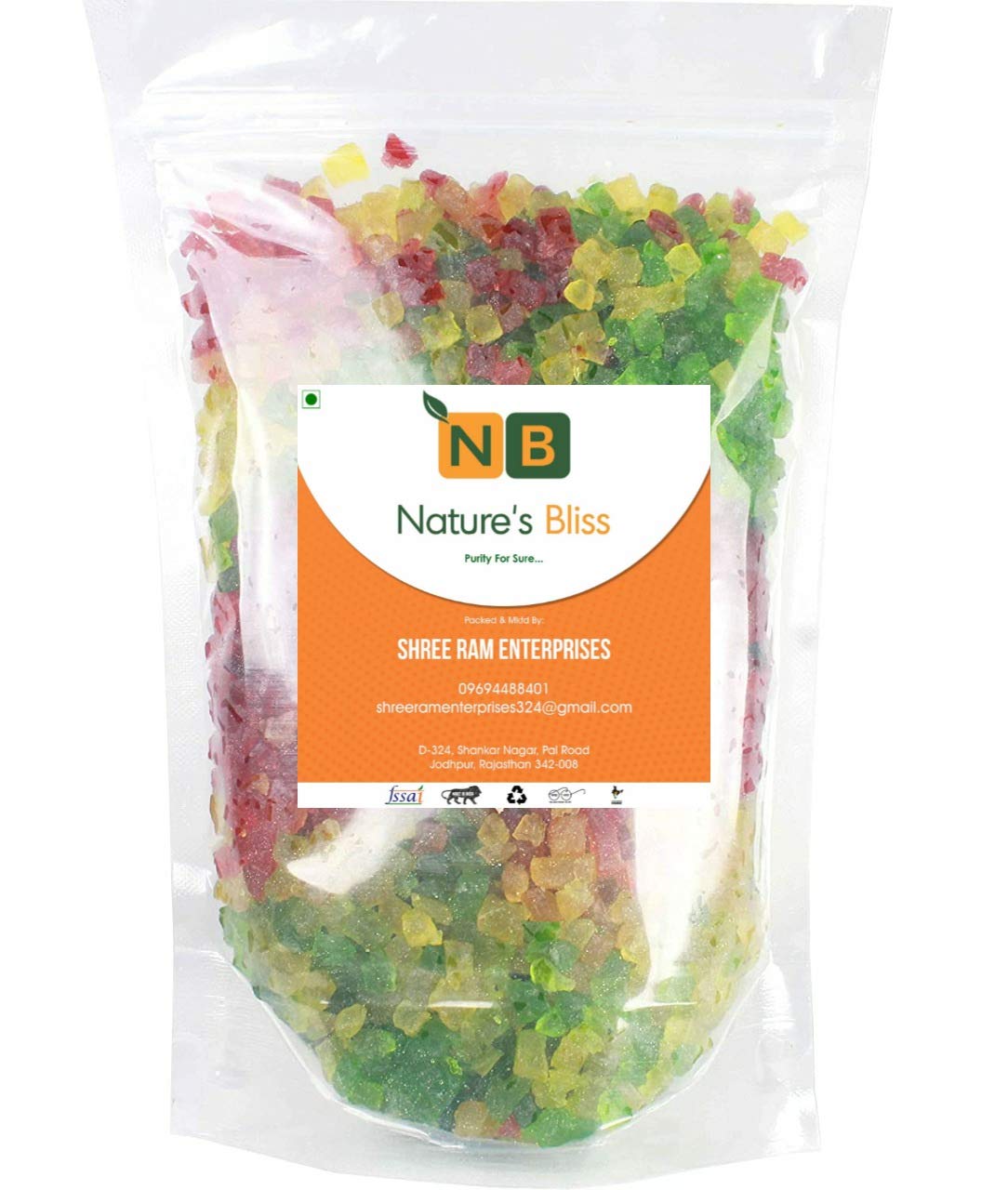 Natures Bliss -Mix Tutti Frutti/Tooty Frutti Cherries/Tooty Frooty 1Kg Quality Product [FD] Kg (B08MFRCN6R) Amazon Price History, Amazon Price Tracker