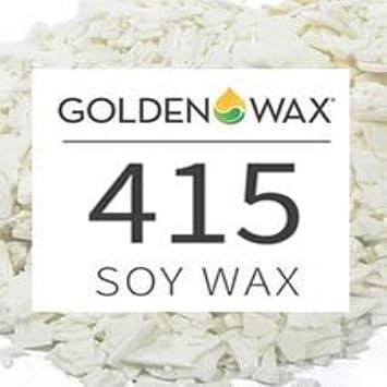 Pure Soy Wax 415 for Candle and Tart Making 20 LB Box - 2 Bags 10 Pounds Each