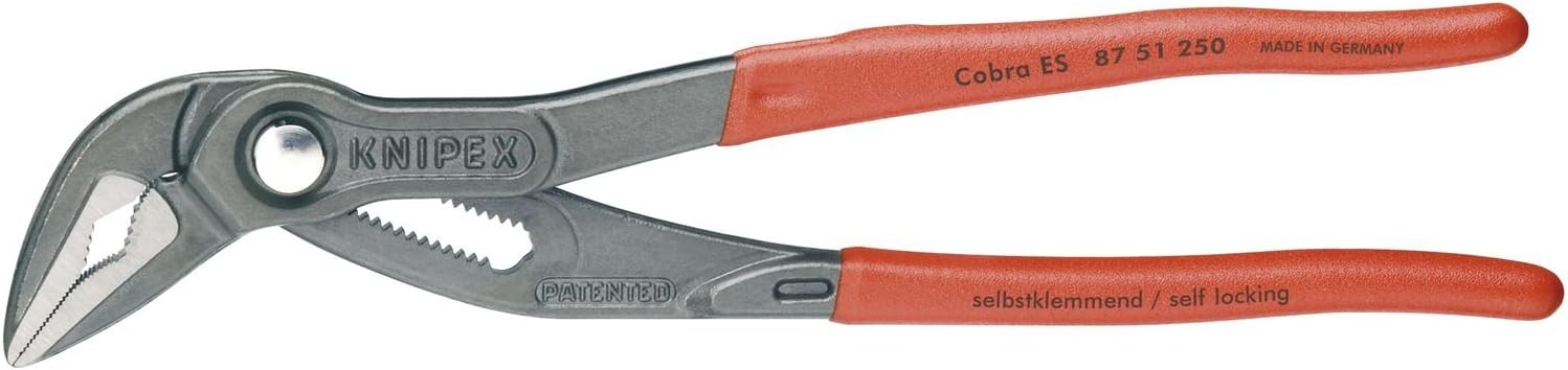 Knipex 87 51 250 "Cobra" ES 9,84" Water Pump Pliers