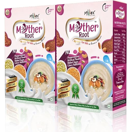Millex Mother Root Cereal Mix - 800Gms